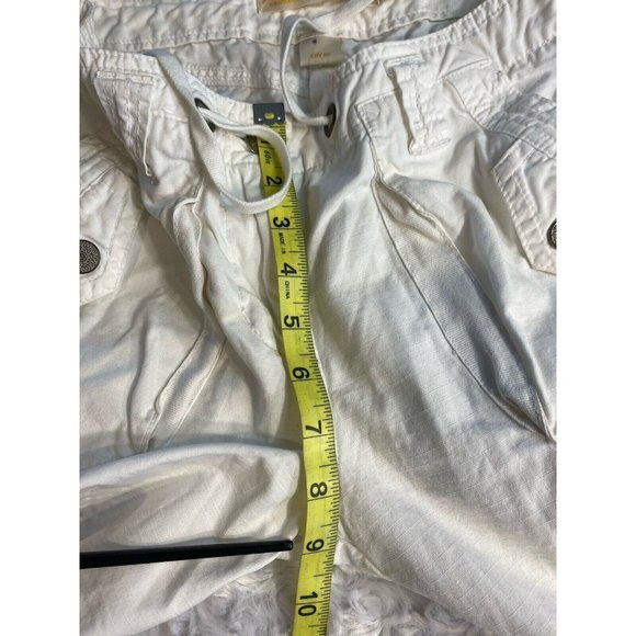 J Crew Weathered Chino Classic Twill White Shorts Size 4 City Fit - Picture 8 of 14